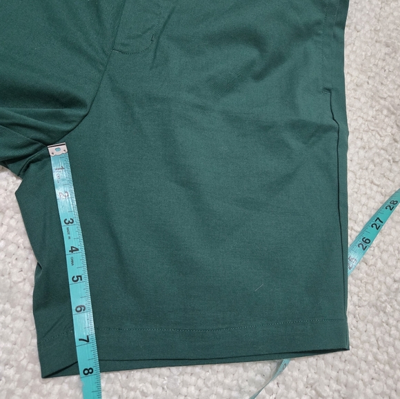 Adidas Men's Green Golf Shorts Go-To 5-Pocket Shorts Size 36 - Picture 7 of 9